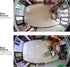 Revotech Mini Fisheye POE IP Camera, HD 3MP Indoor Security Camera with 1.7mm Lens, 170 Degree Wide Angle