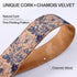 Padwa Lifestyle Cork Camera Strap - 2" Top Layer Cowhide Head, Soft Chamois Velvet Padded Strap, Quick Release for All