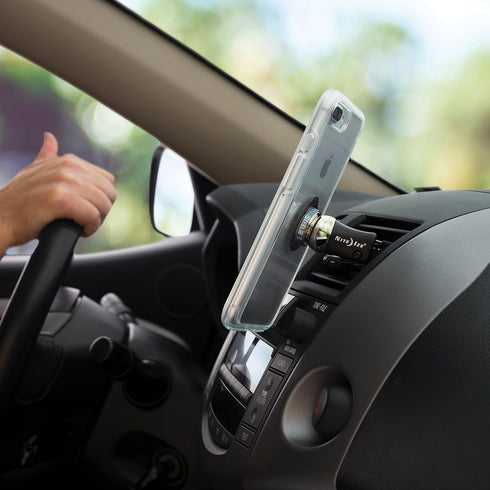 Nite Ize Steelie Vent Mount Kit Plus - Magnetic Car Vent Mount for Smartphones with 2x Holding Power
