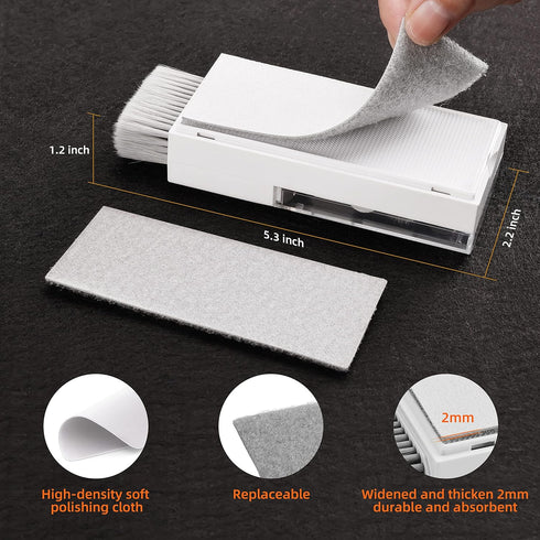 Laptop Cleaning Kit, Electronics Cleaning Tool for MacBook, iPad, Phone, iPhone Pro, Brush Tool for Computer, TV,