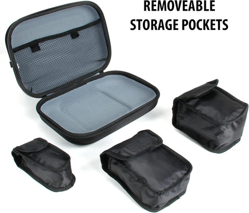 USA Gear Diabetic Supplies Travel Case Organizer for Blood Glucose Monitoring Systems, Syringes, Pens, Insulin Vials & Lancets - ACCU-CHEK Nano, Bayer Contour, TRUEtest and More Kits by USA Gear