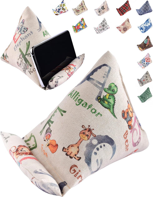 Handmade Phone Pillow Holder, The Wedge Mobile Device Stand, Fabric Phone Stand for All iPhones, All Smartphones!