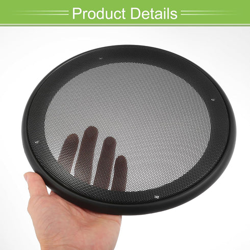 ACROPIX Universal 8" Car Speaker Grills Cover Mesh Round 8 Inch Audio Subwoofer Guard Protector Case with Mounting