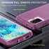AYMECL Galaxy S20 Plus Case, Military Grade 3 in 1 Full Body Shockproof Dust/Drop Proof Protection Cover, Pink+Wine Red