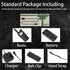 Quansheng UV-K5 Radio USB-C Charging Dual Band Two Way Radio, Long Range Handheld Radio with 771 Antenna and Speaker Mic