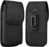 iPhone 15, 15 Pro, 14, 14 Pro, 13, 13 Pro, 12, 12 Pro, 11, XR, XS, 10 Holster with Belt Clip - Fits Phones with Cases.