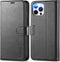 TUCCH Wallet Case for iPhone 12 Pro Max 5G 6.7", PU Leather Card Slot Kickstand, RFID Blocking Magnetic Cover