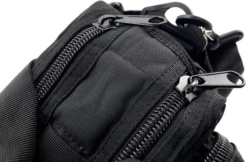 TaktZeit Military Briefcase - 15.6 Inch Tactical Laptop Messenger Bag for Hiking, Cycling, Camping, Daily Use