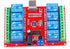 SRD-05VDC-SL-C 8-Way 5V Relay Module, Free Driver USB Control Switch for Intelligent Control