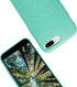 eplanita Eco Mobile Phone Case for iPhone 7 Plus and 8 Plus, Plant Fibre and Soft TPU, Mint