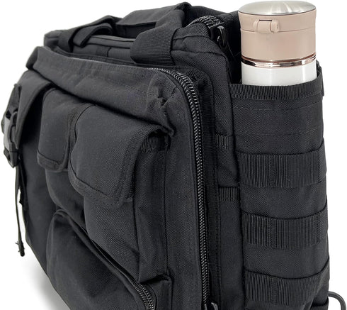 TaktZeit Military Briefcase - 15.6 Inch Tactical Laptop Messenger Bag for Hiking, Cycling, Camping, Daily Use