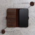 Porter Riley Leather Case for iPhone 14 Pro | Premium Genuine Leather Stand/Cover/Wallet/Flip Case