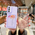 Tuokiou Samsung Galaxy S24 Plus Case, Clear Protective Card Slot Case, Slim Fit Drop Resistant Soft TPU Wallet