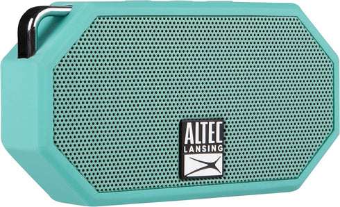 Altec Lansing Mini H2O - Wireless Bluetooth Waterproof Speaker, Floating, IP67, Portable with Strong Bass and Microphone