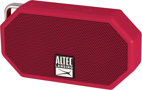 Altec Lansing Mini H2O Waterproof Bluetooth Speaker, IP67 Certified, Floats in Water, Compact Portable for Hiking