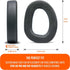 WC Freeze EPOS H6 Pro - Cooling Gel Earpads for EPOS H6 Pro/Sennheiser GSP 600 / GSP500 / GSP550 / GSP670, Black
