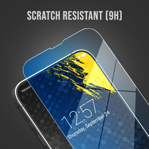 magglass Tempered Glass Screen Protector for iPhone 14 PRO - Blue Light Blocking for Eye Protection