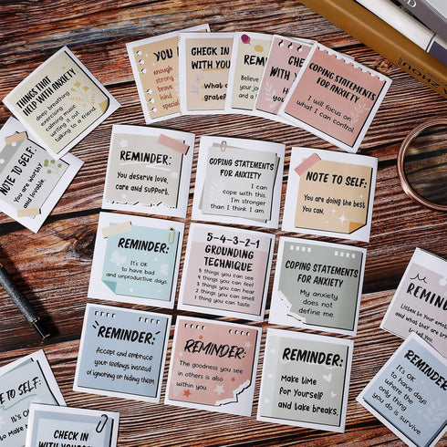Motipuns 300 Pcs Mental Health Stickers Motivational Affirmation Stickers Mental Health Awareness Items Positive