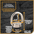 Camera Carabiner Clip D-Ring, Attach a Carabiner to Your Camera with 1/4-20 Tripod Mount D-Ring (1-Pack)