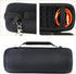 co2CREA Hard Travel Case for JBL Flip 6 FLIP 5 Waterproof Portable Bluetooth Speaker (Black Case + Inside Black)
