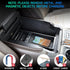 Wireless Charger for F150 2009-2023, Fast Charging Center Console Organizer Box with USB-A USB-C Port for Ford F150
