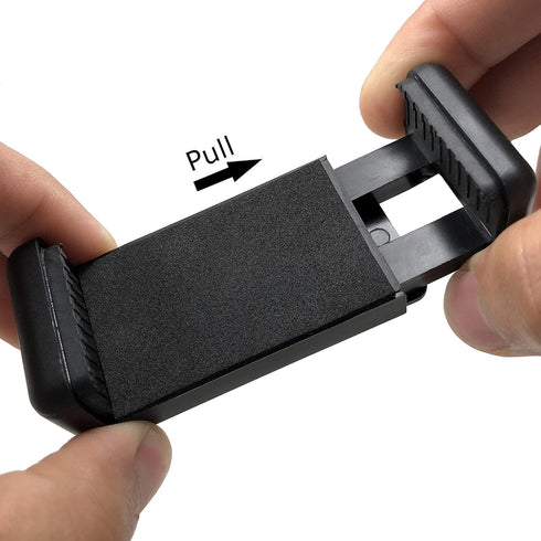 Acuvar Universal Tripod Smartphone Mounts - Dual Mounting Points for Smartphones, 4 Pack