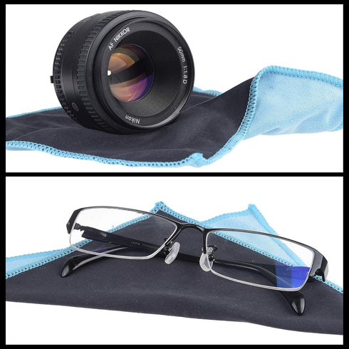 Lens Cleaning Paper Tissue - 6X Booklets/300 Sheets + Double Sided Cleaning Cloth for Camera Lenses & Electronic Screens