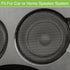 ACROPIX Universal 2.5 Inch Speaker Grills Mesh for Audio Subwoofer, 74x4mm Grille without Frame, Black, Pack of 4