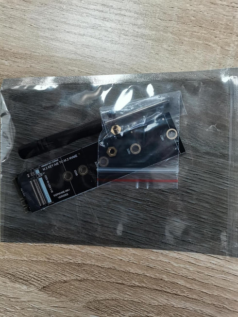Wireless M.2 A/E Key Slot Adapter for NVMe PCI Express M.2 SSD, Bluetooth-Compatible Converter Card, 1 Piece