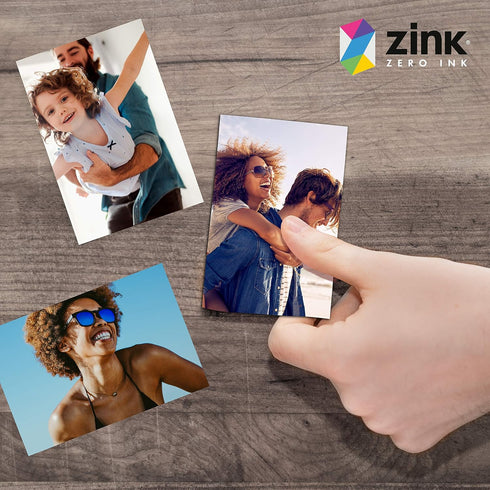 Zink 2"x3" Premium Instant Photo Paper (30 Pack) for Polaroid Snap, Snap Touch, Zip and Mint Cameras and Printers