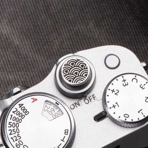 X100VI X100V XPro1 X-T4 X-T3 X-T50 X-T30 Camera Metal Hot Shoe Cover Shutter Buttons Sea of Clouds for FUJIFILM