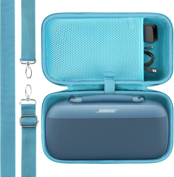 Hard Case for Bose SoundLink Max Bluetooth Portable Speaker, Stone Blue