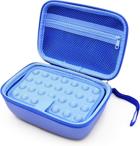 Casematix Blue Kids Camera Case, Compatible with Ourlife, Dragon Touch Kidicam, Waterproof Camera Accessories