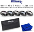 Ultimaxx 7 Piece Drone Camera Filter Bundle Kit for DJI Phantom 4 with Lens Hood and Carry Case