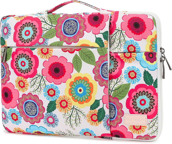360 Protective Laptop Sleeve Case Bag with Handle for iPad 12.9 inch, MacBook Pro Air 13" and 12.5-13.3 inch