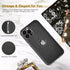 LOHASIC Leather Case for iPhone 13 Pro, Slim Luxury PU Cover, Shockproof Anti-Scratch Protective Case