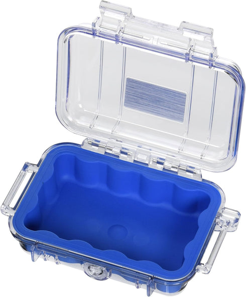 Pelican 1010 Micro Case, Blue/Clear