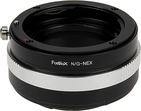 Fotodiox Lens Mount Adapter - Nikon Nikkor F Mount G-Type D/SLR Lens to Sony Alpha E-Mount