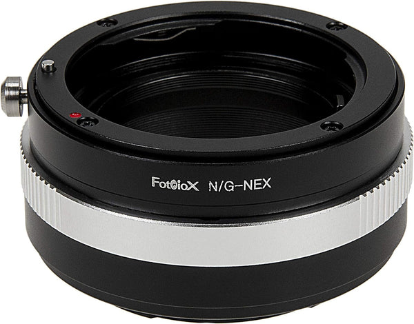 Fotodiox Lens Mount Adapter - Nikon Nikkor F Mount G-Type D/SLR Lens to Sony Alpha E-Mount