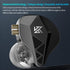 KZ EDXS 10mm Dynamic Driver HiFi in-ear Headphones, Bassy IEMs Sports Earphones, KZ Balanced Sound Phone Game