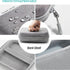 4.4"x4.4" Small Travel Carrying Storage Case, Charger Organizer, Pouch compatible with MacBook Power Adapter, Laptop