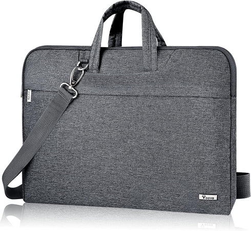Voova 13-14 Inch Laptop Sleeve Shoulder Bag, Waterproof Carrying Case for MacBook Air/Pro, Dell XPS, HP Chromebook -