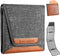 K&F Concept Lens Filter Pouch, 3 Pocket Professional Photography Filter Holder Belt Bag, Water-Resistant