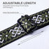 Padwa Lifestyle Adjustable Camera Strap - 1.5" Full Grain Leather Ends, Adjustable Neck Shoulder & Crossbody Strap