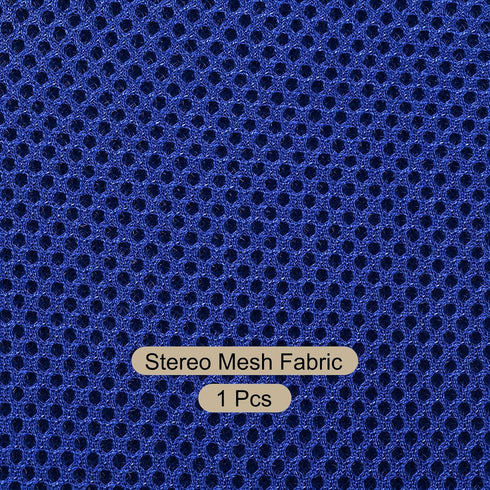 Speaker Grill Cloth Protective Dustproof Fabric for Home Speaker Repair - Dark Blue, 39.37 Inch x 63 Inch