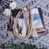 Phone Charm Anti Lost Wrist Strap, Pearl Beaded Phone Chain, Double Chains Hand Wrist Straps for Keychain, Phone