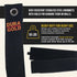 Dura-Gold Heavy Duty Extension Cord Organizer Strap Wraps, 6 Pack for Cords, Hoses, Cables, Tools - Garage Organization