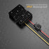 24V to 12V Voltage Converter, 15A 180W DC Transformer with Fuse Waterproof for Golf Cart, LED Light, Solar System