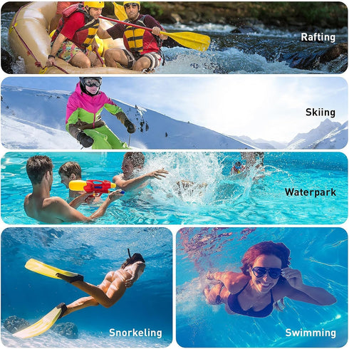 Marine IP68 Waterproof Phone Pouch - Floating Waterproof Dry Bag Compatible for iPhone 15 14 13 12 Pro Max Plus Up to