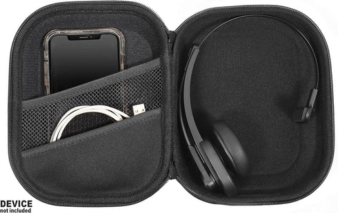 CaseSack Trucker Headset Case for Sarevile Bluetooth Headset, V5.2 Wireless Headset, TECKNET, LEVN, EKSA, COMEXION